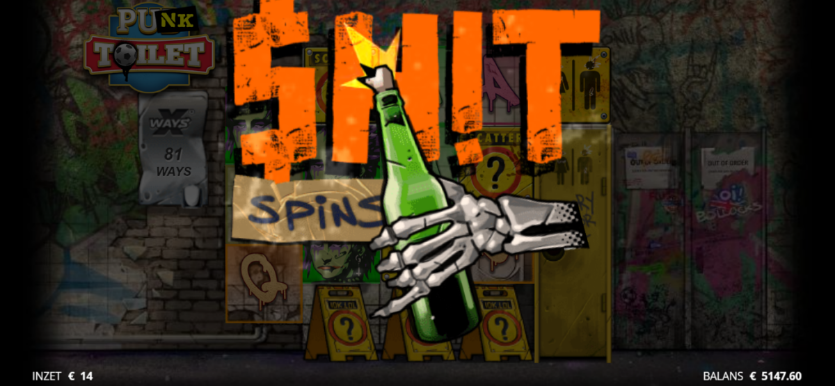 Shit Spins Punk Toilet