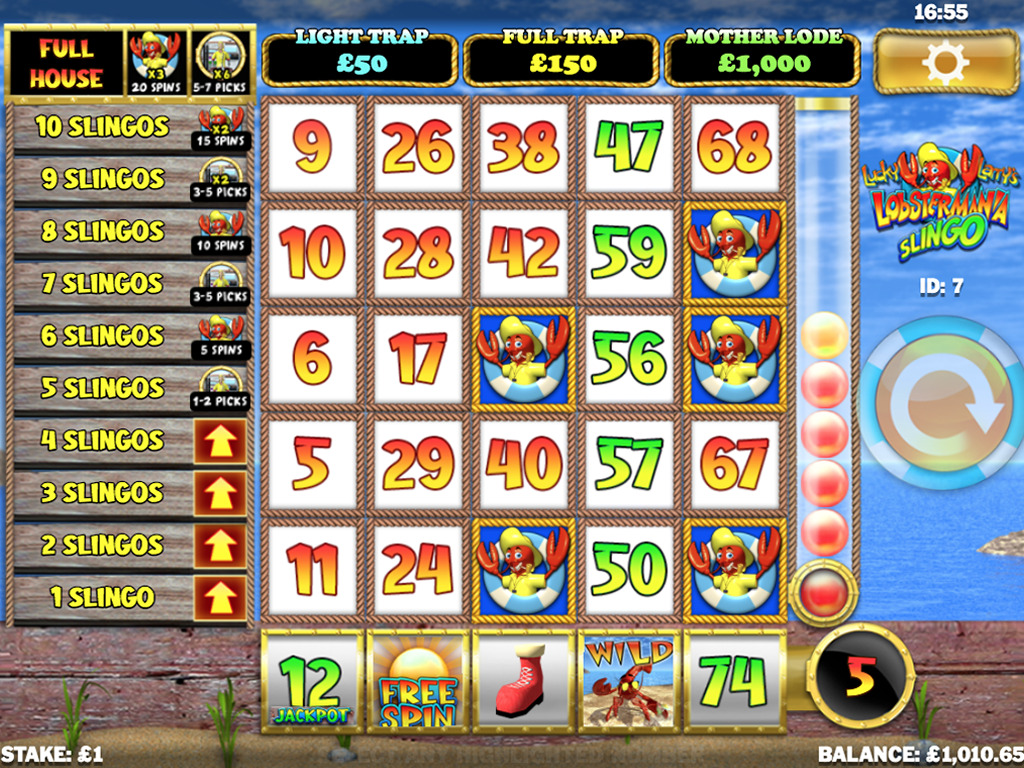 Lobster Larry slingo