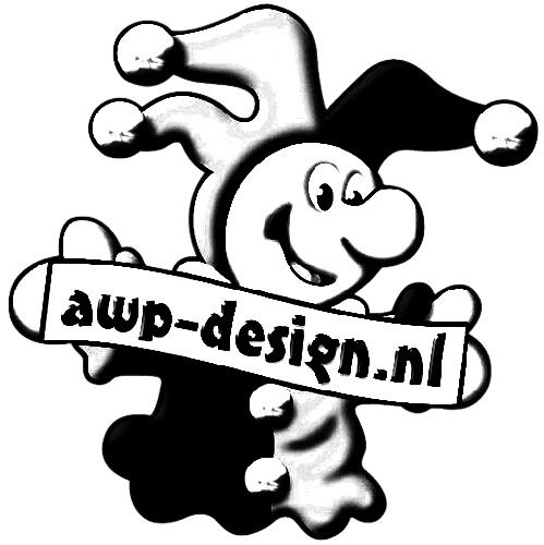 AWP-design logo wit