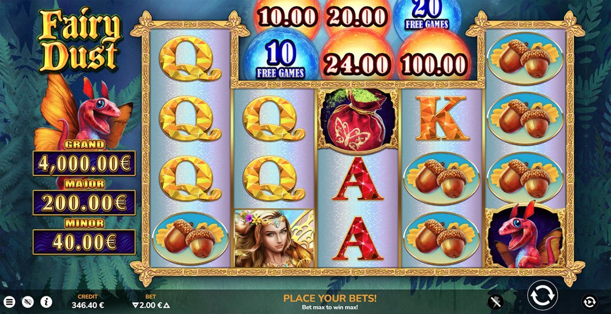 Fairy Dust Atomic Slot Lab