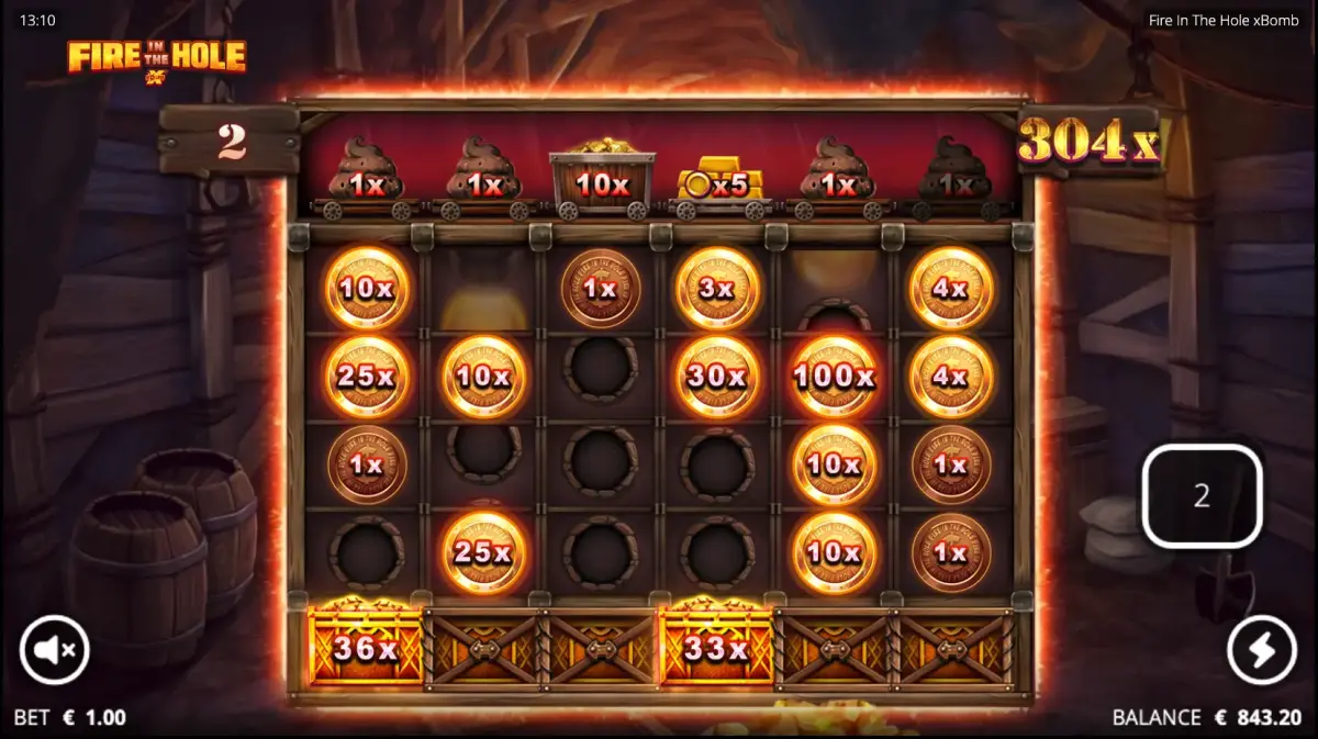 Fire in the hole slot