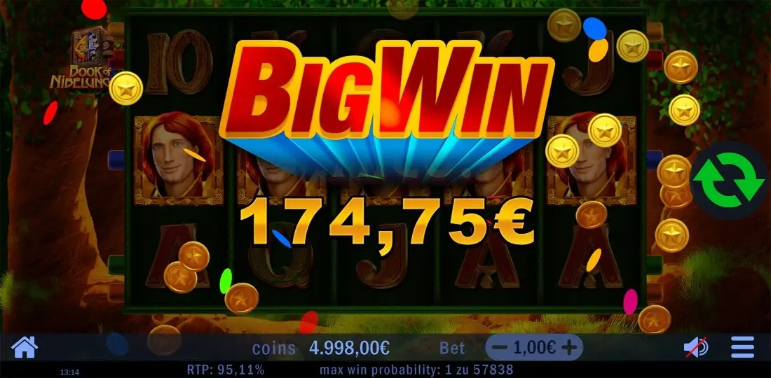 Book Of Nibelungen big win