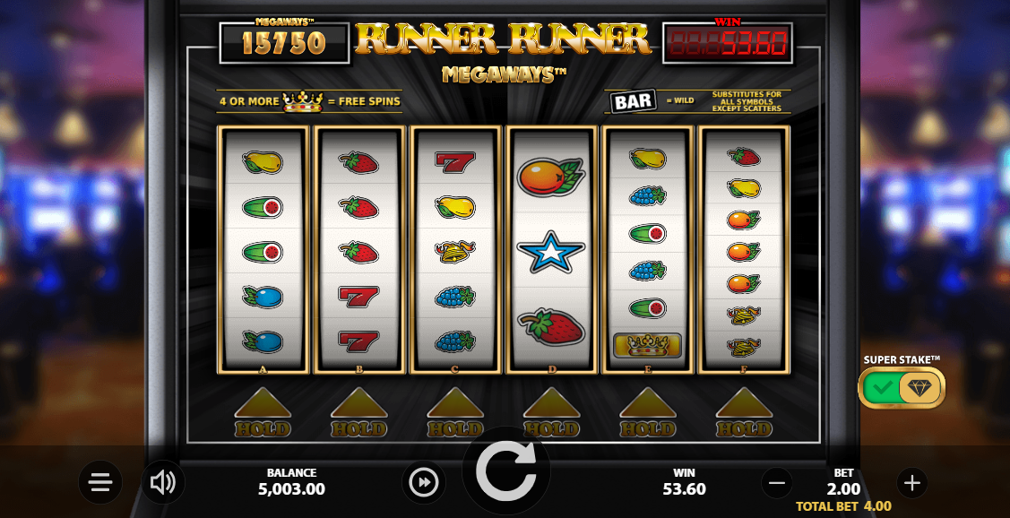 Runner runner megaways klassieke gokkast