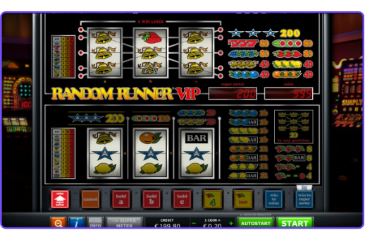 Random Runner visual