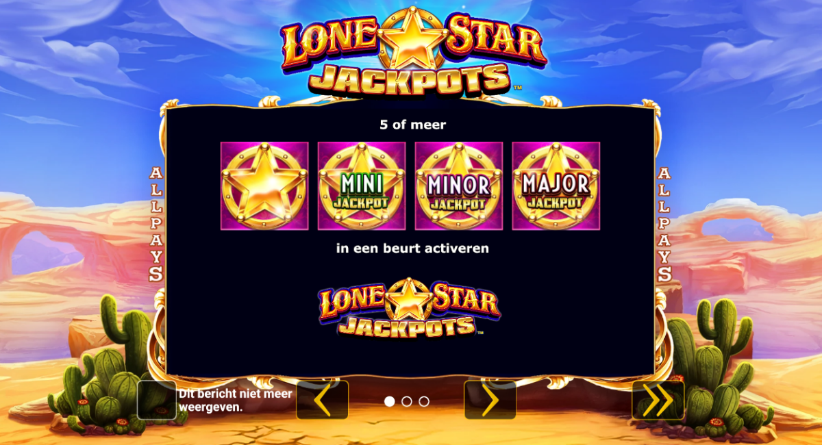 LONESTAR JACKPOTS