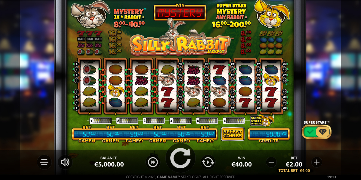 Silly Rabbit slot met mystery