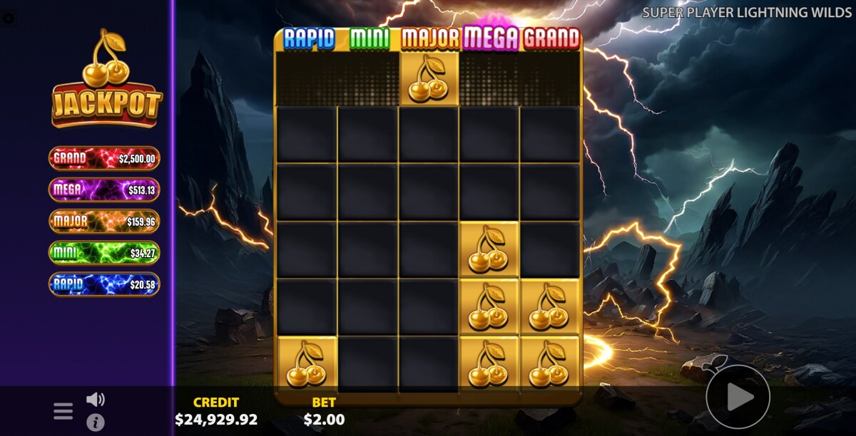 SUPER PLAYER LIGHTNING WILDS