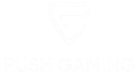 Push Gaming logo white