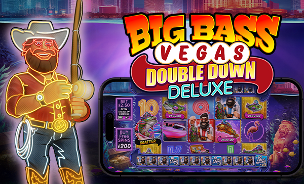 Big Bass Vegas Double Down Deluxe bij Hard Rock Casino - banner