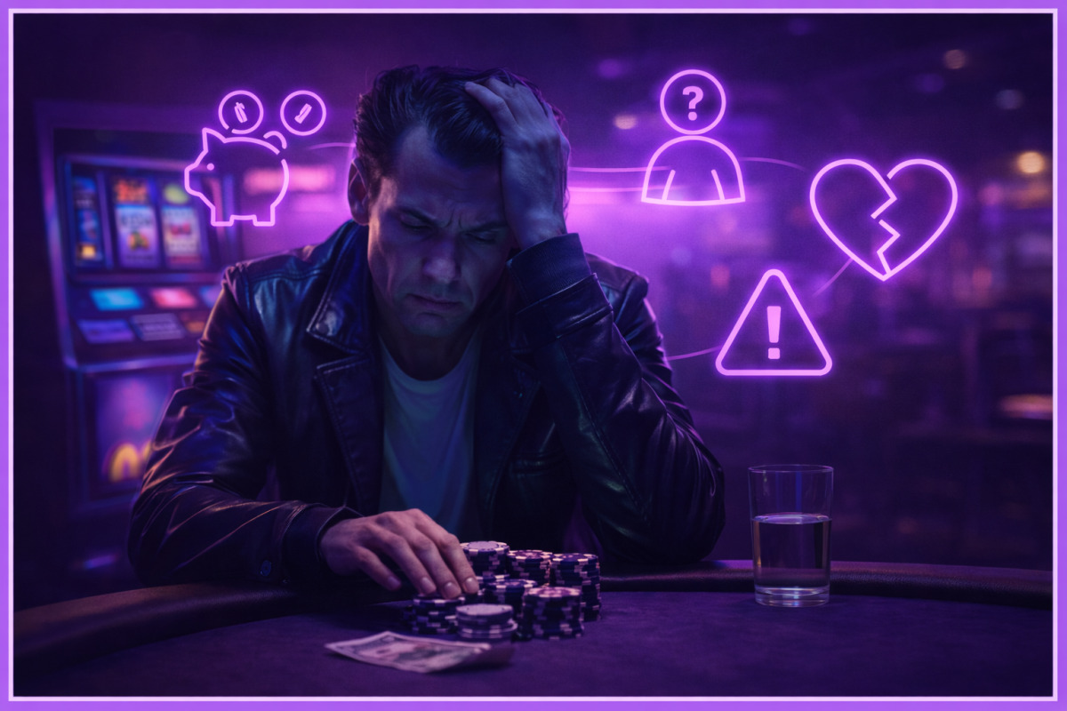 Verlies en onzekerheid aan de gokkast