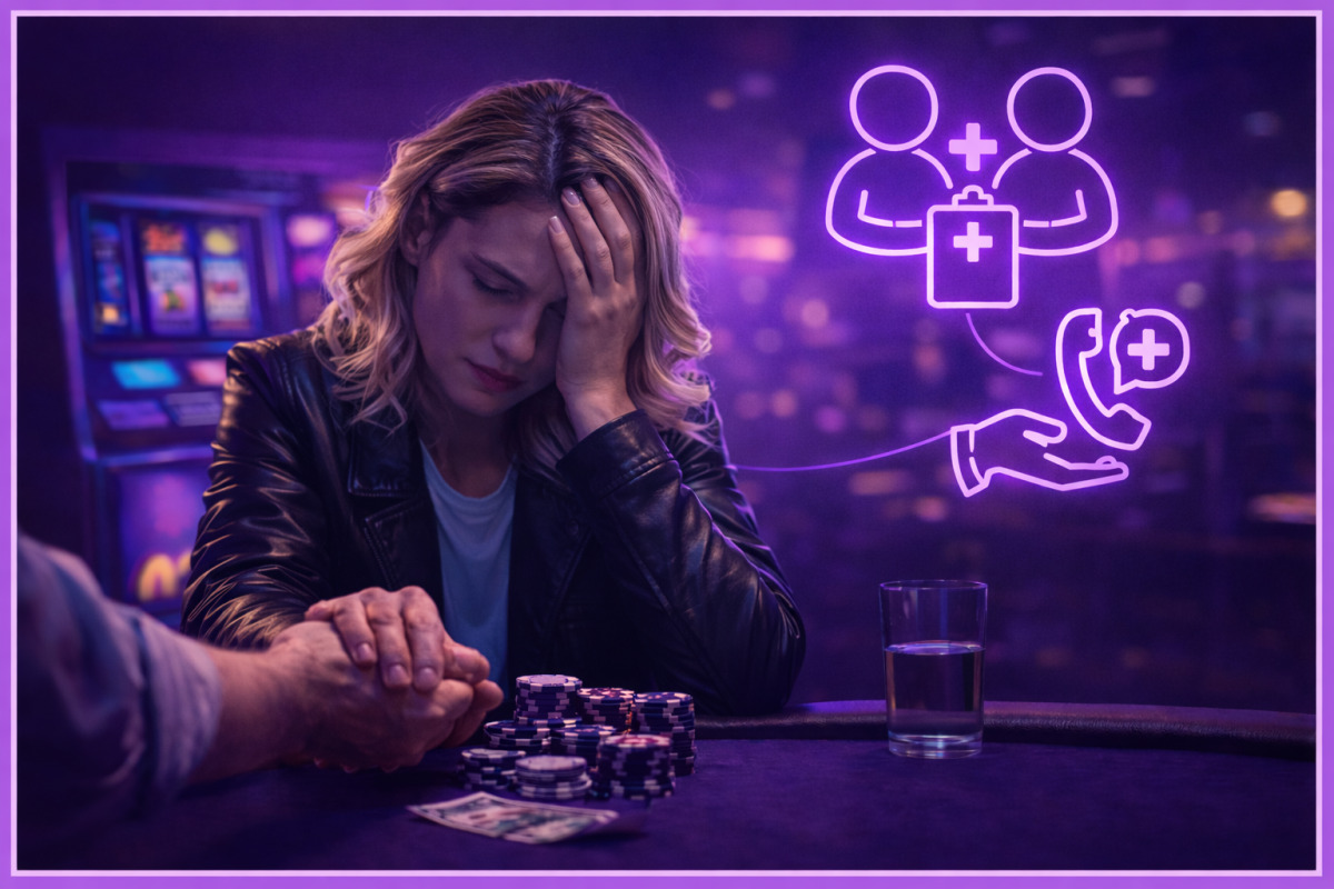 Fysieke hulp bij gokverslaving