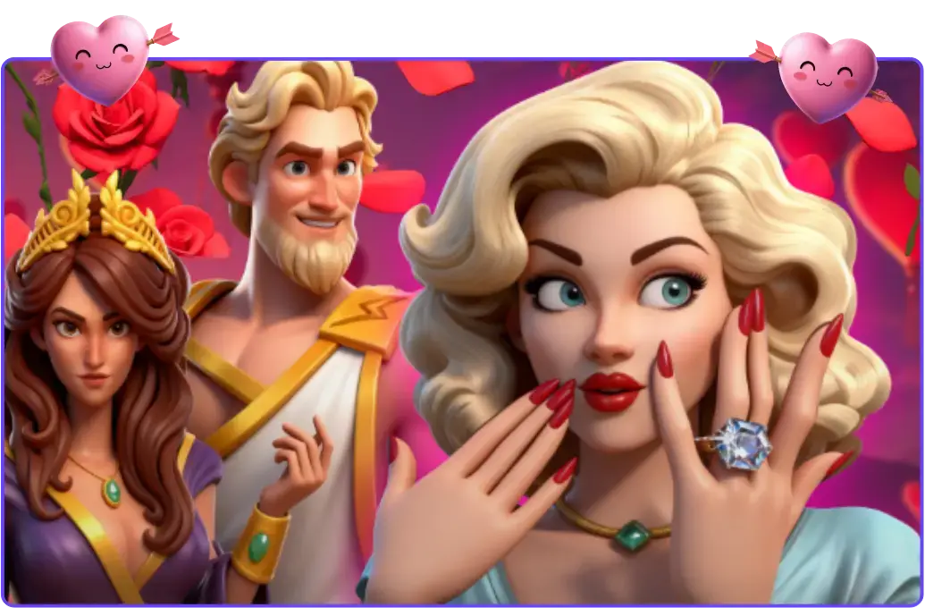 Hard Rock Casino Cupid’s crush Valentijnsdag promo visual