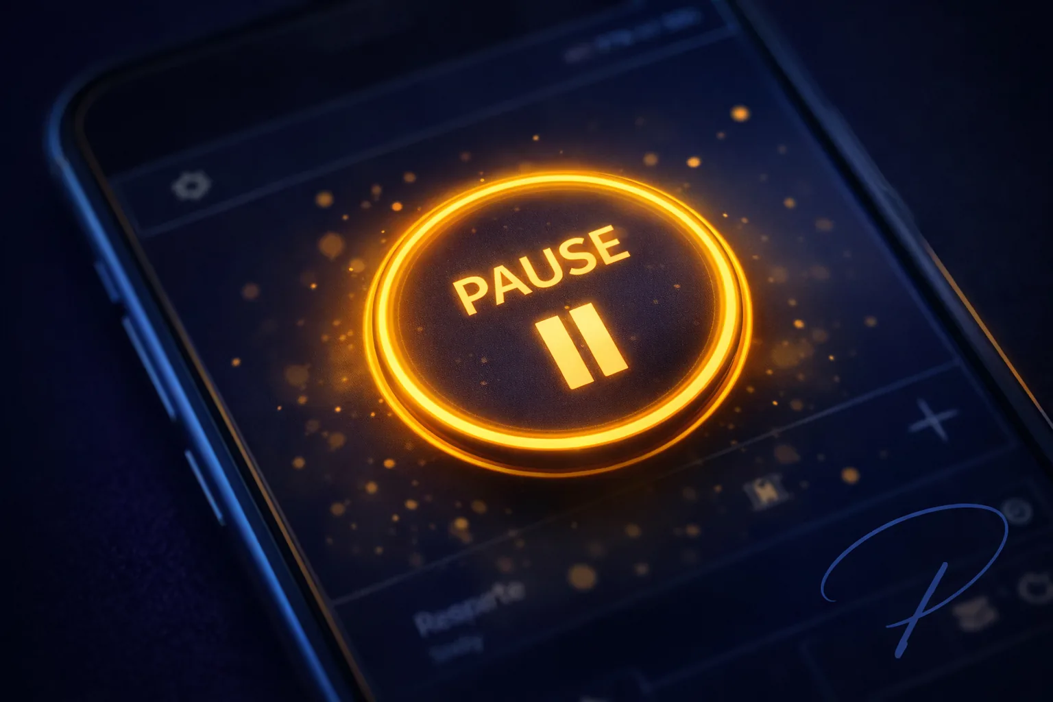Pause symbol &ndash; responsible gambling and taking a break from online casino play