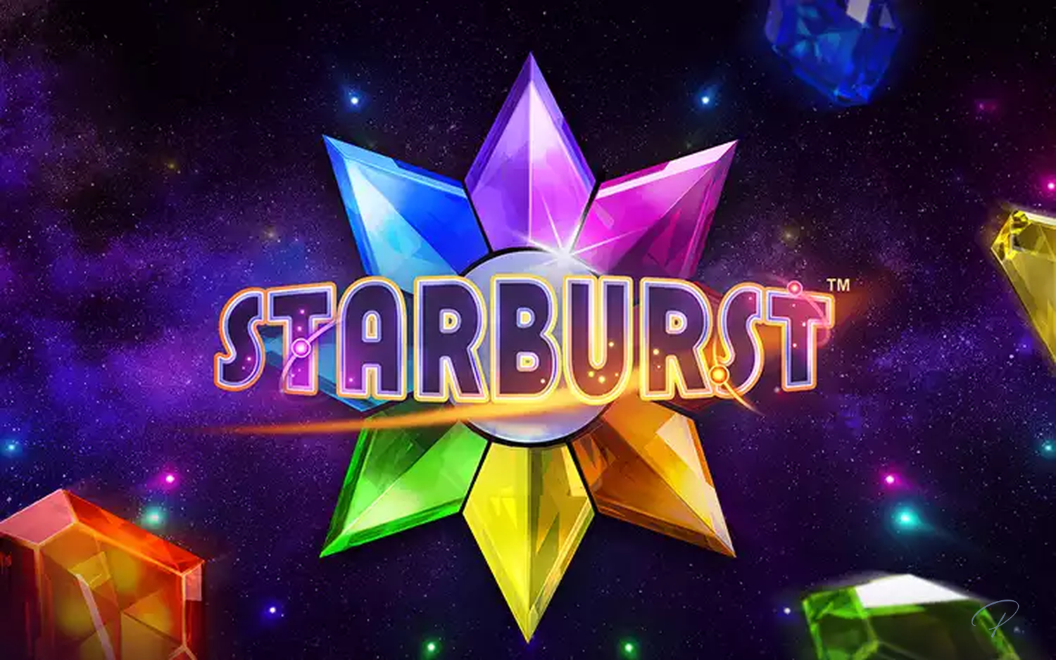 Starburst slot by NetEnt &ndash; main logo image
