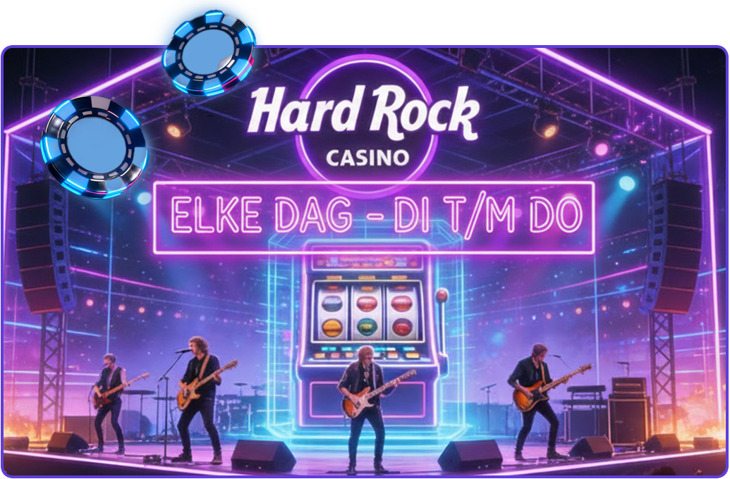 15 free spins Mainstage Spins online-casino hardrockcasino promotion visual