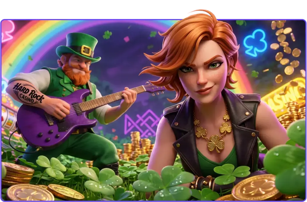 Hard Rock Casino St. Patrick’s Day Toernooi promo visual