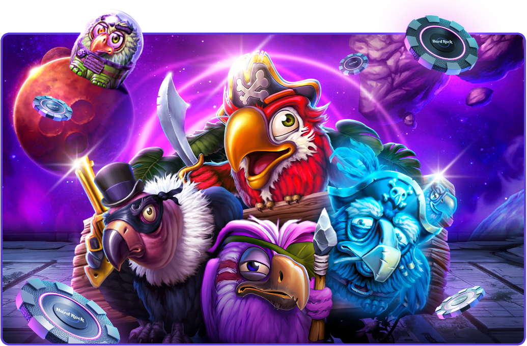 Pirots tournament ELK Hard Rock Casino promotion online casino - promo visual