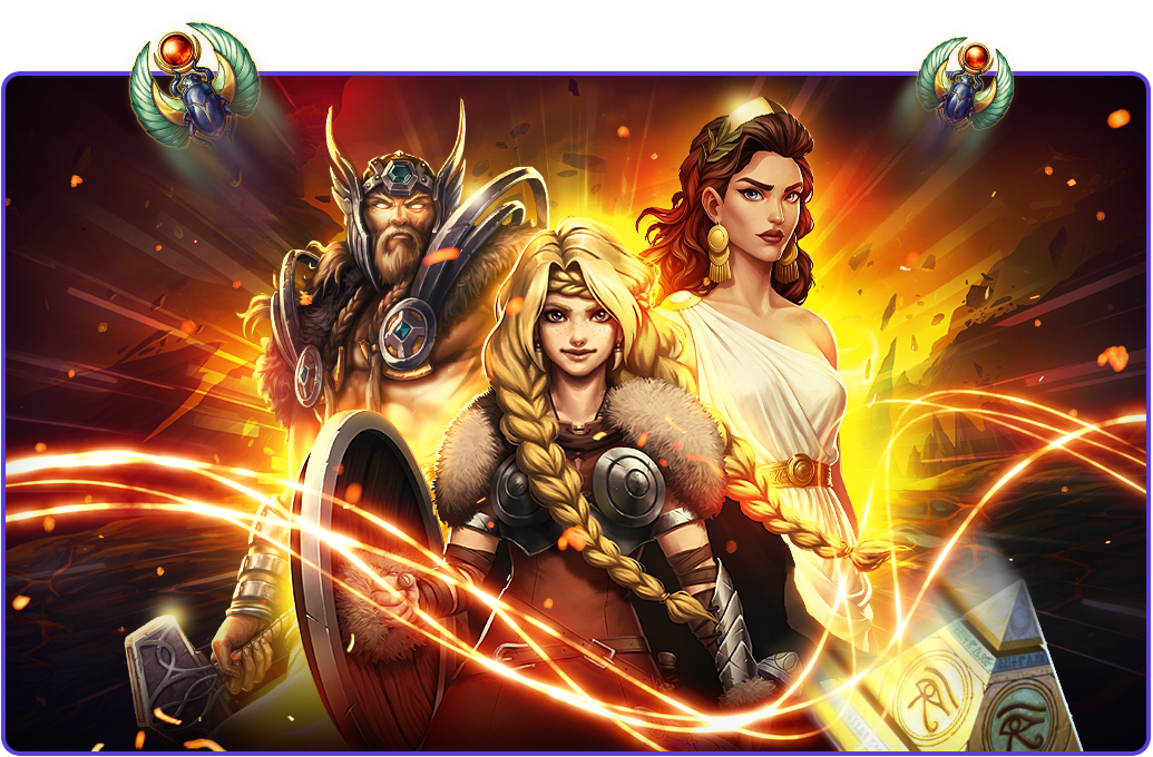 Legendary Spins - Play N Go Hard Rock Casino promotion online casino - promo visual