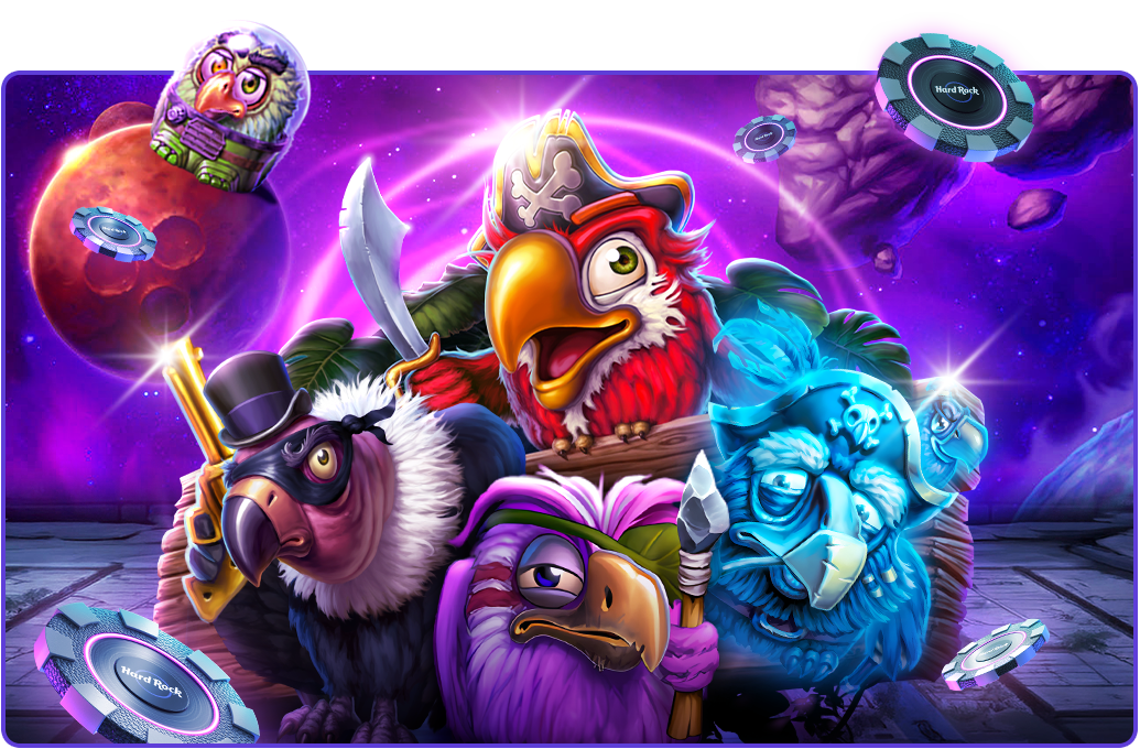 Pirots tournament ELK Hard Rock Casino promotion online casino - promo visual