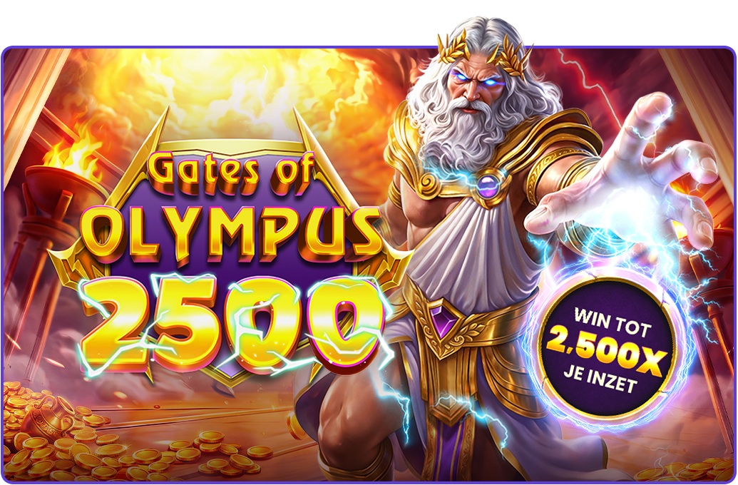 Network promotion - Pragmatic Play - Gates of Olympus 2500 - Hard Rock Casino promotion - promo visual