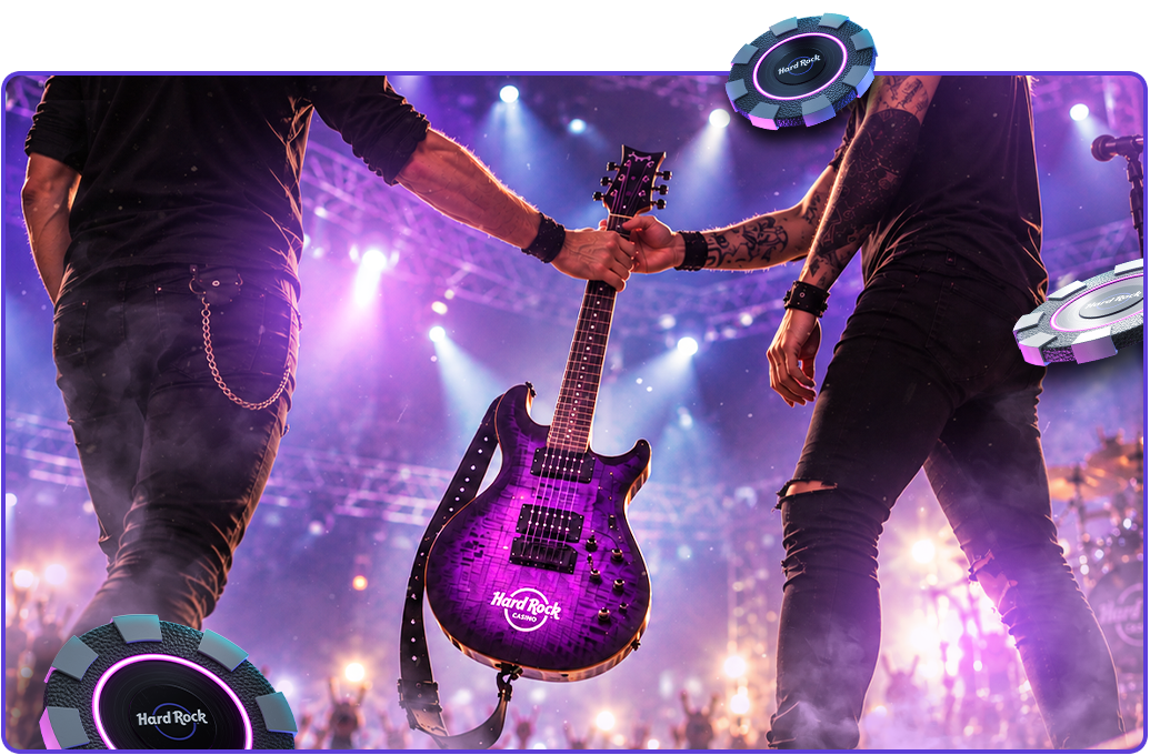 Refer a friend - Hard Rock Casino promotions  - promo visual
